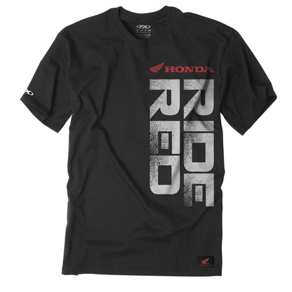 Factory Effex Honda Ride Red Vert T-Shirt - Black - Medium 16-88310_117049