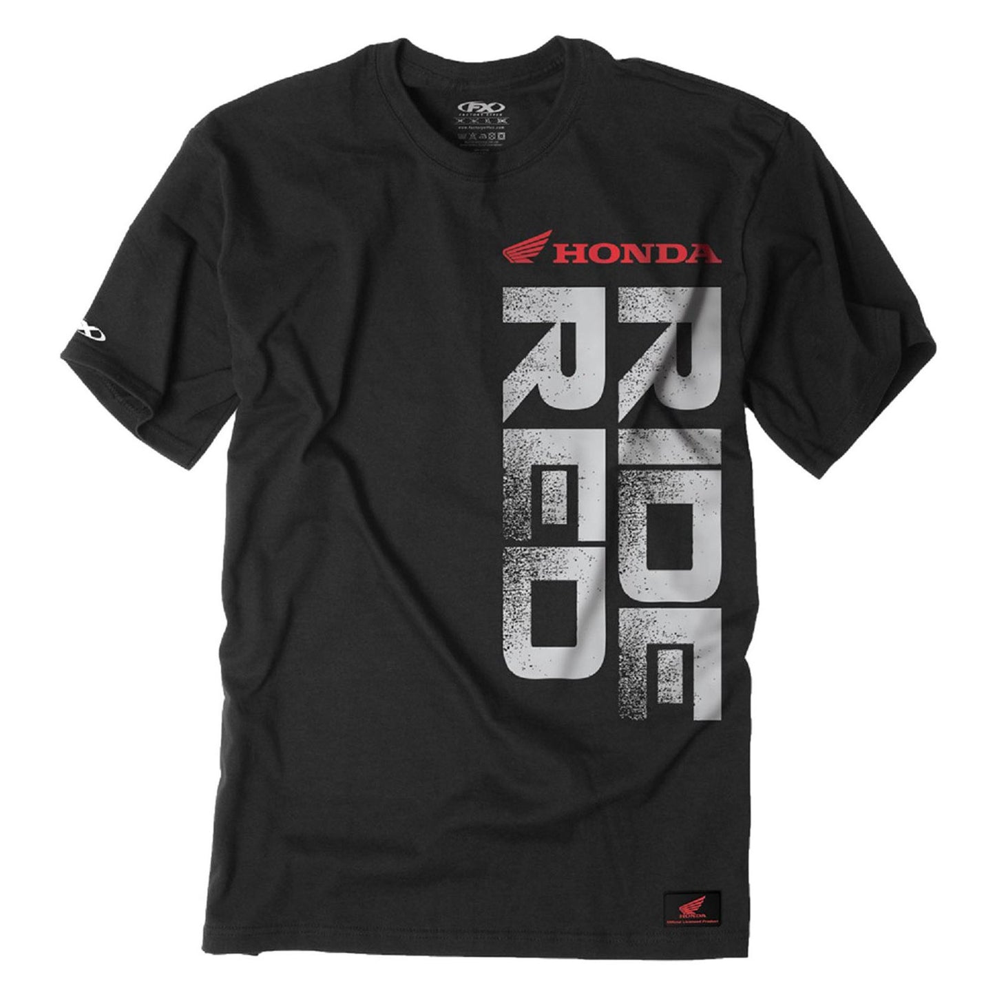 Factory Effex Honda Ride Red Vert T-Shirt - Black - Large 16-88312_561792