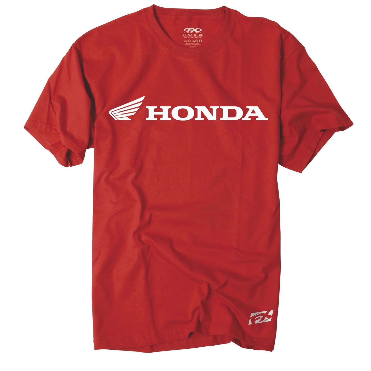 Factory Effex Honda Horizontal T-Shirt - Red - Medium 15-88330_117054