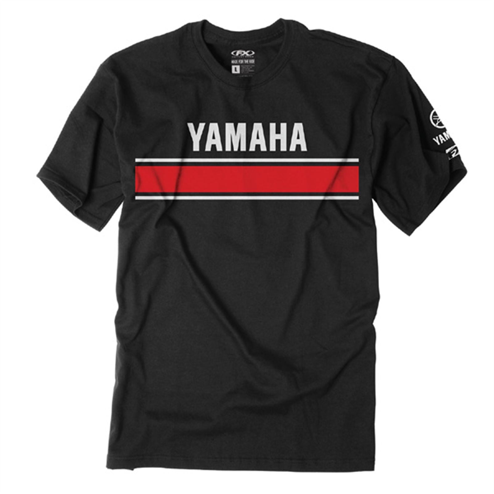 Factory Effex Yamaha Retro Tee Shirt - Black - Large 20-87204_561816
