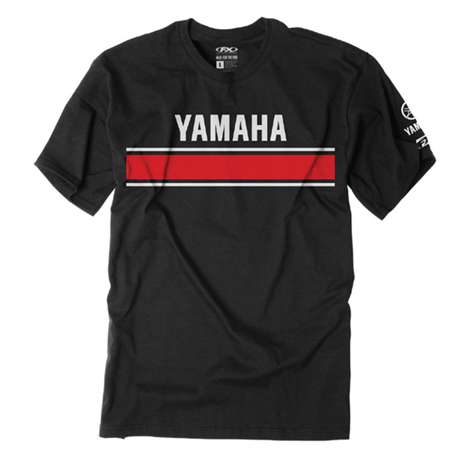 Factory Effex Yamaha Retro Tee Shirt - Black - 2X-Large 20-87208_561818