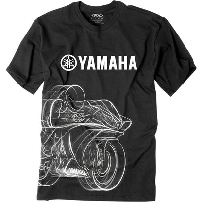 Factory Effex Yamaha R1 Tee Shirt -  Black -  Large 16-88282_385312