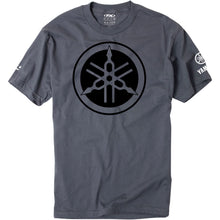 Factory Effex Yamaha Tuning Fork Tee Shirt - Charcoal - Large OPEN BOX [MPN: 16-88292]_1537553