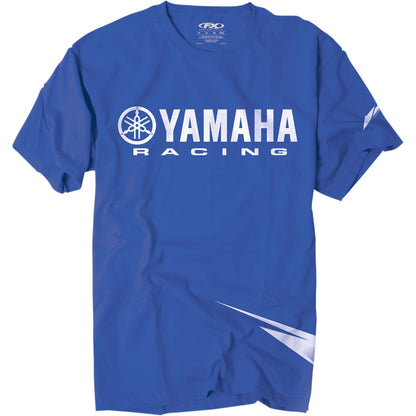 Factory Effex Yamaha Strobe Tee Shirt - Blue - Medium 12-88160_385271