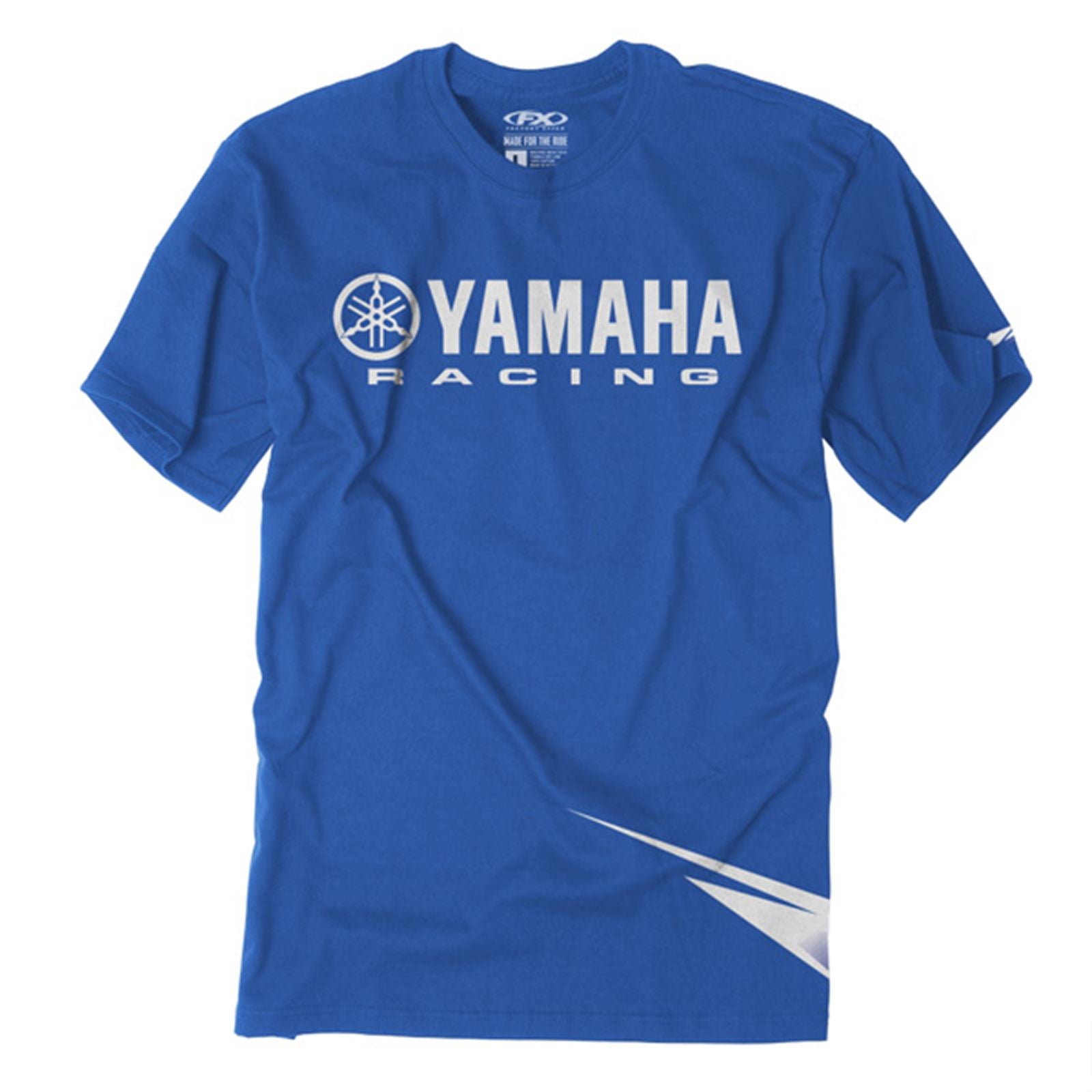 Factory Effex Yamaha Strobe Tee Shirt - Blue - 2X-Large 12-88166_561843