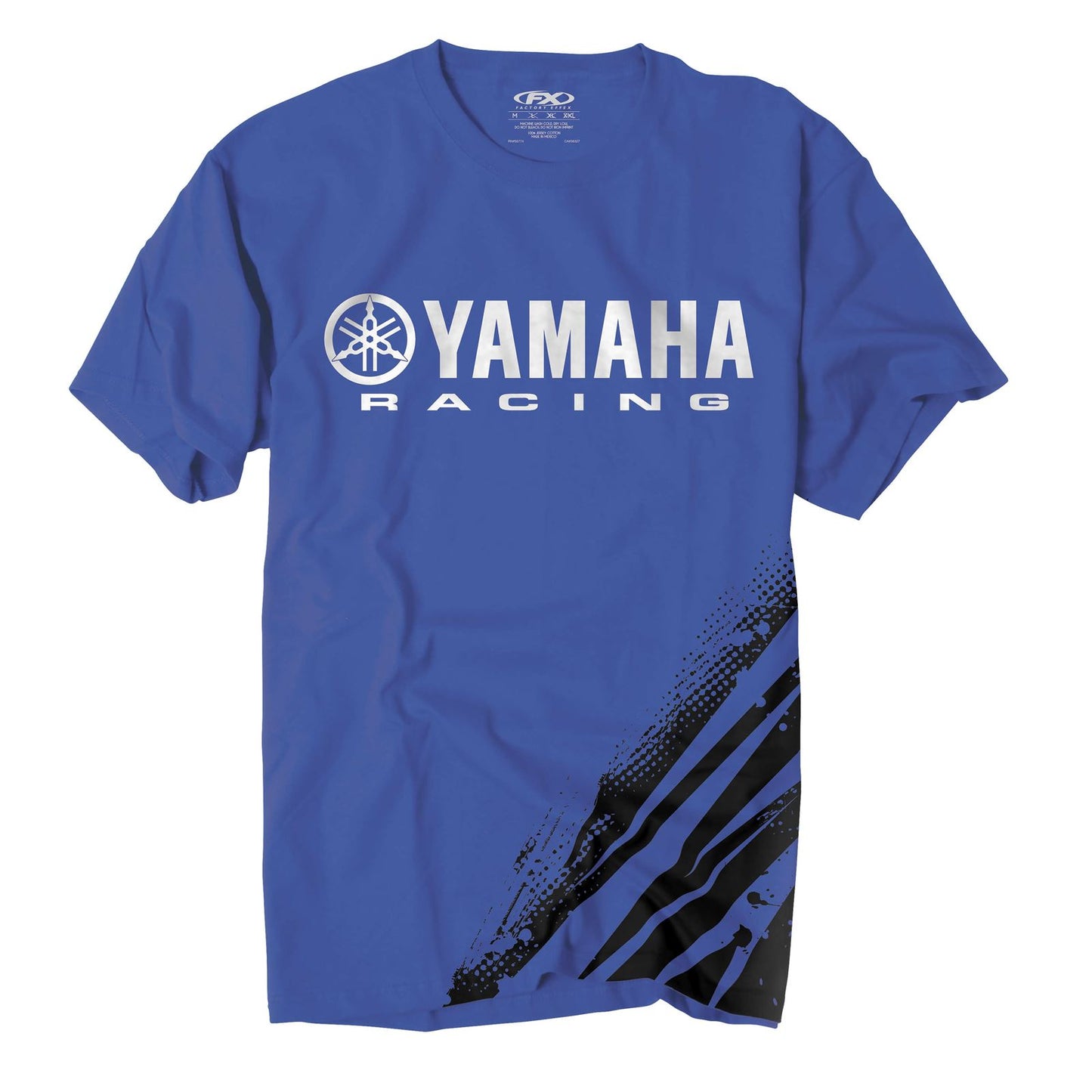 Factory Effex Yamaha Racing Flare Tee Shirt - Blue - Medium 14-88180_117064