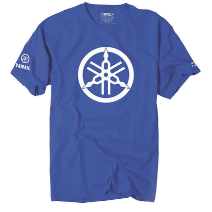 Factory Effex Yamaha Tuning Fork Tee Shirt - Royal Blue - Medium 17-87272_117065