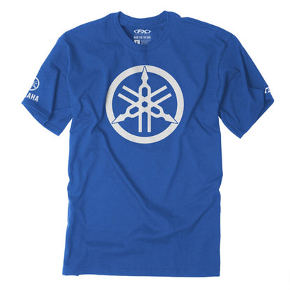 Factory Effex Yamaha Tuning Fork Tee Shirt - Royal Blue - 2X-Large 17-87278_561852