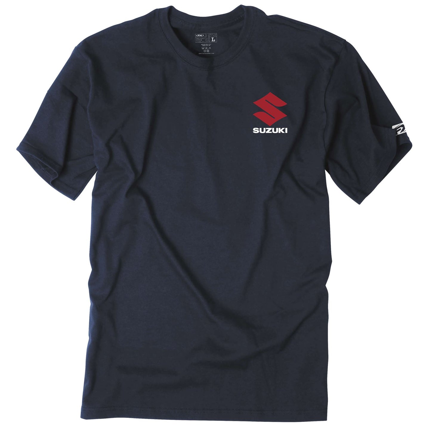 Factory Effex Suzuki Shutter Tee Shirt - Navy - Medium 20-87402_117077