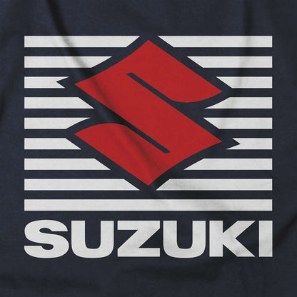 Factory Effex Suzuki Shutter Tee Shirt - Navy - Medium 20-87402_117078