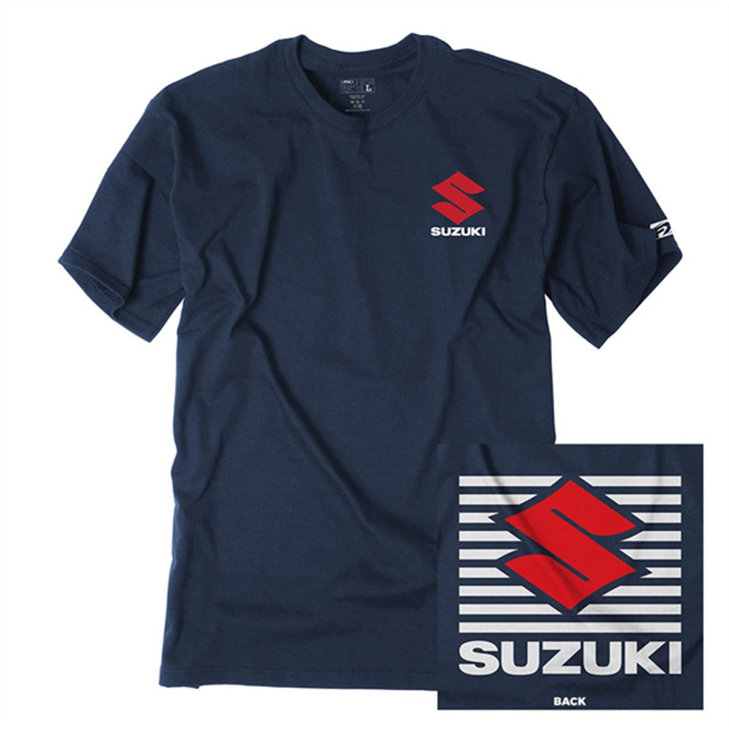 Factory Effex Suzuki Shutter Tee Shirt - Navy - Medium 20-87402_561873