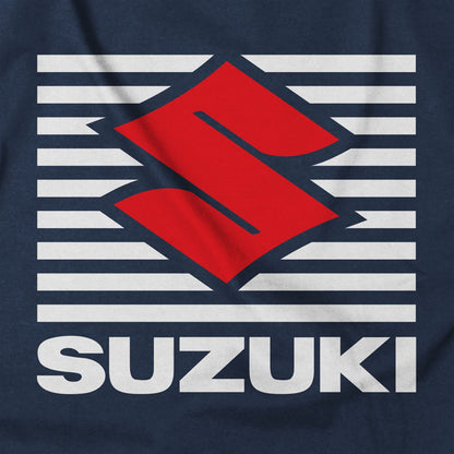 Factory Effex Suzuki Shutter Tee Shirt - Navy -  Large 20-87404_385445