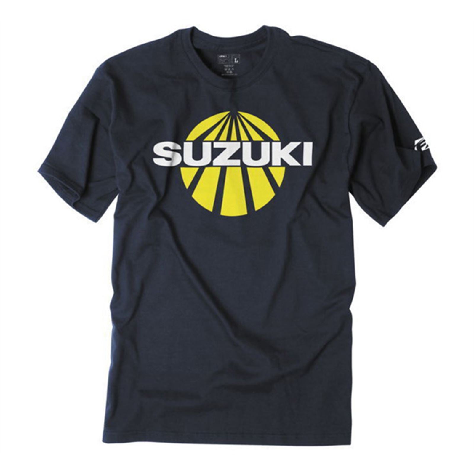 Factory Effex Suzuki Sun Tee Shirt - Navy - Large 19-87404_561879