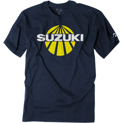 Factory Effex Suzuki Sun Tee Shirt - Navy X-Large 19-87406_385437