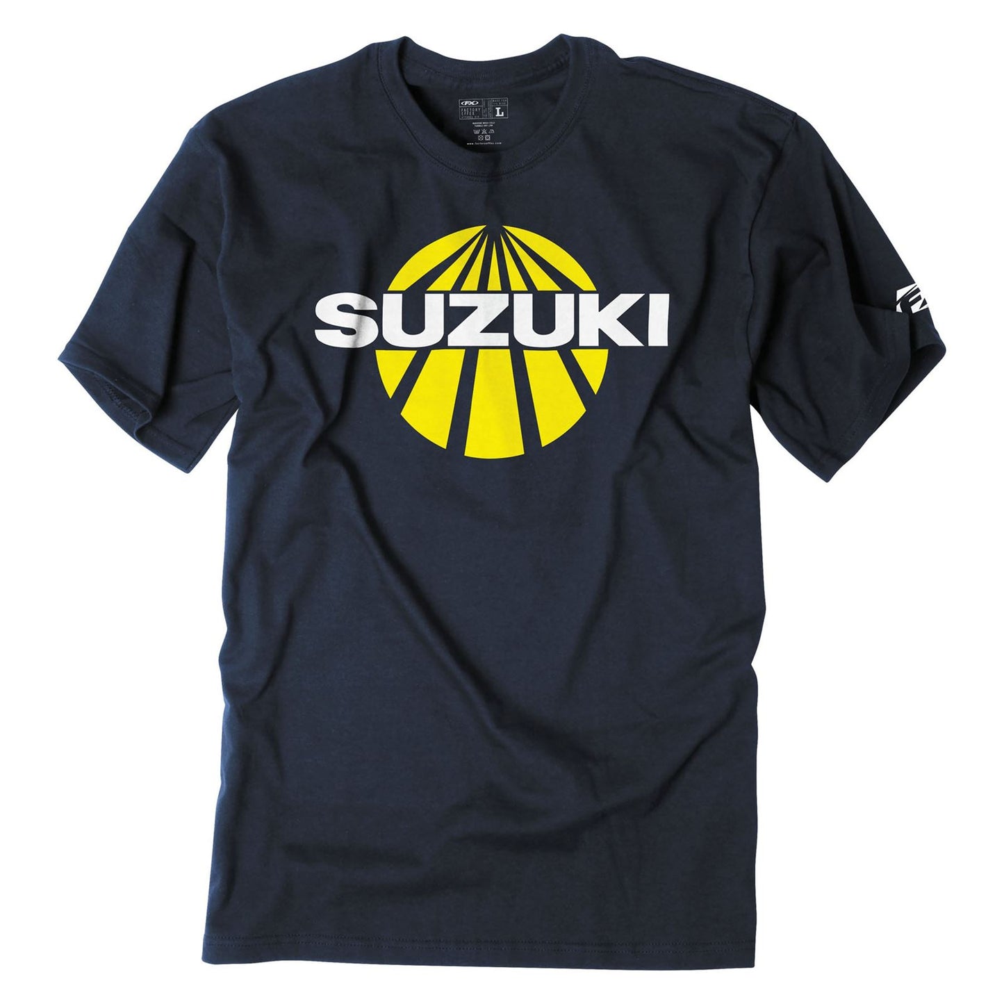 Factory Effex Suzuki Sun Tee Shirt - Navy X-Large 19-87406_561880