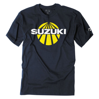 Factory Effex Suzuki Sun Tee Shirt - Navy X-Large 19-87406_561880