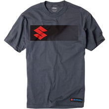 Factory Effex Suzuki S-Bar Tee Shirt - Charcoal - Medium [MPN: 16-88420]_385335