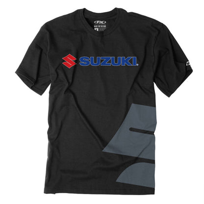 Factory Effex Suzuki Big S Tee Shirt - Black -  X-Large 15-88474_561897