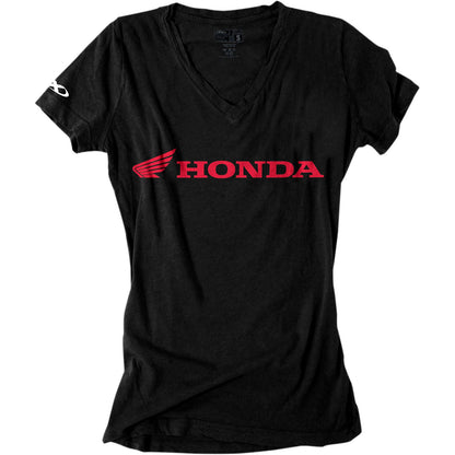 Factory Effex Honda Horizontal Women's T-Shirt - Black - Small 16-88340_385562