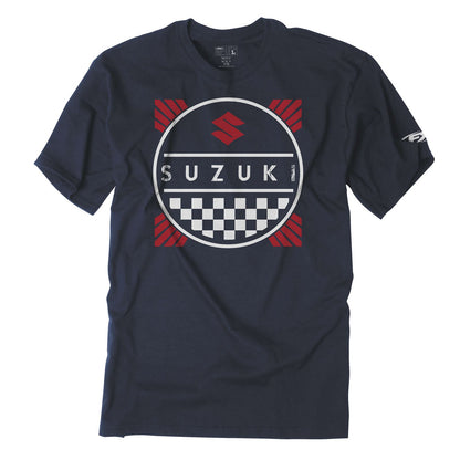 Factory Effex Youth Suzuki Tee Shirt - Navy - Small 19-83400_117103