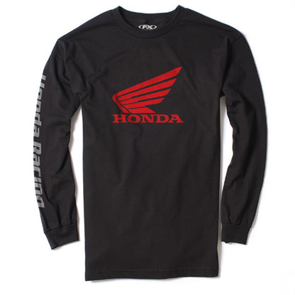 Factory Effex Honda Racing Long Sleeve T-Shirt - Black - Large 17-87314_561983