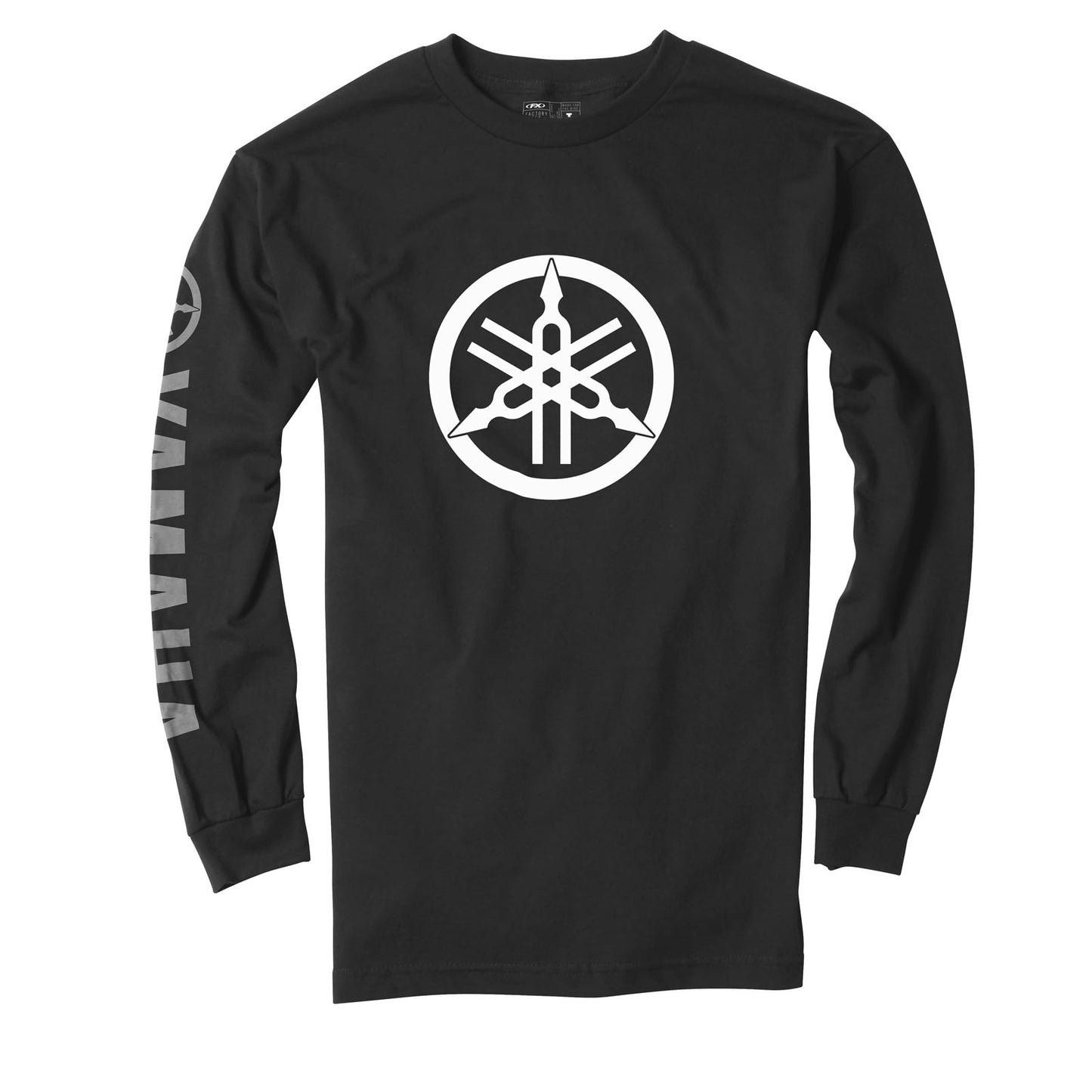Factory Effex Yamaha Long Sleeve Tee Shirt - Black - Medium 17-87212_117123