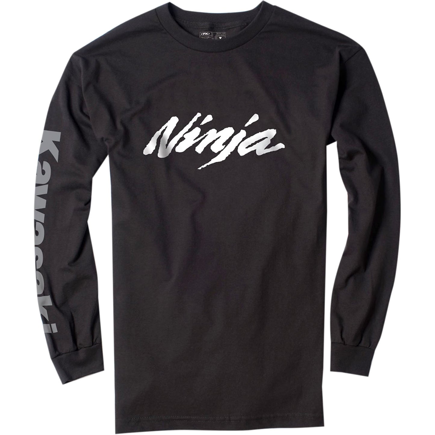 Factory Effex Kawasaki Long Sleeve Tee Shirt - Black X-Large 17-87116_385381