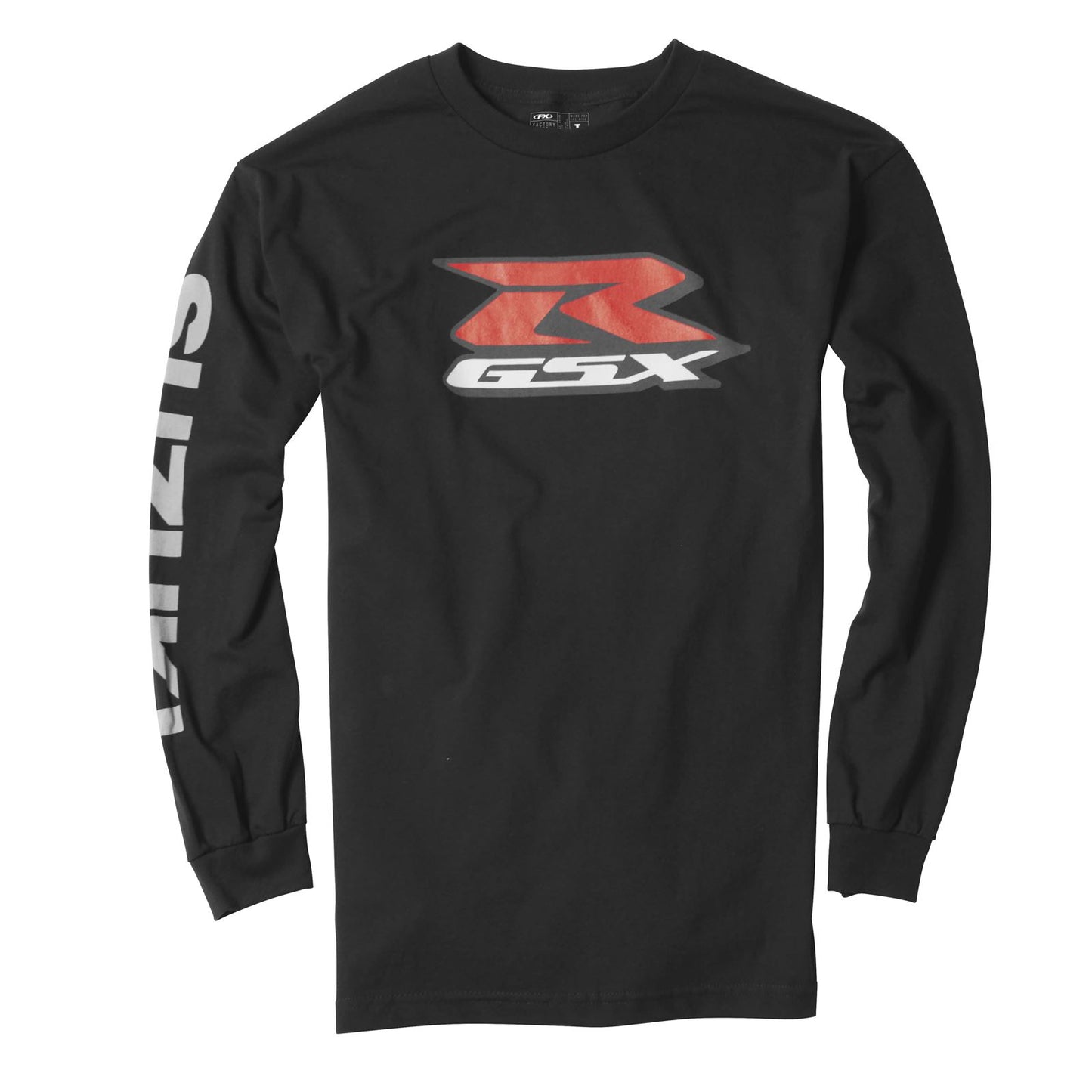 Factory Effex Suzuki GSXR  Long Sleeve Tee Shirt - Black - Medium 17-87412_117125