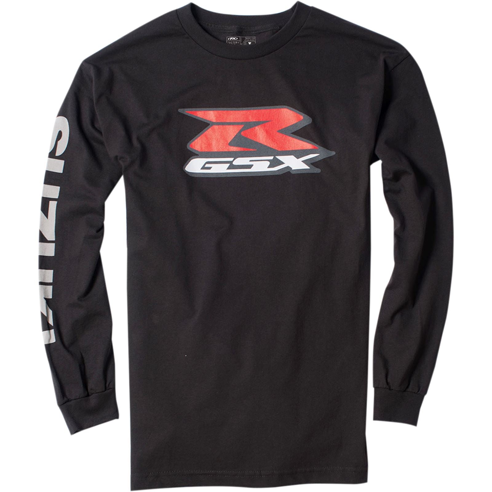 Factory Effex Suzuki GSXR  Long Sleeve Tee Shirt - Black - Large 17-87414_385392