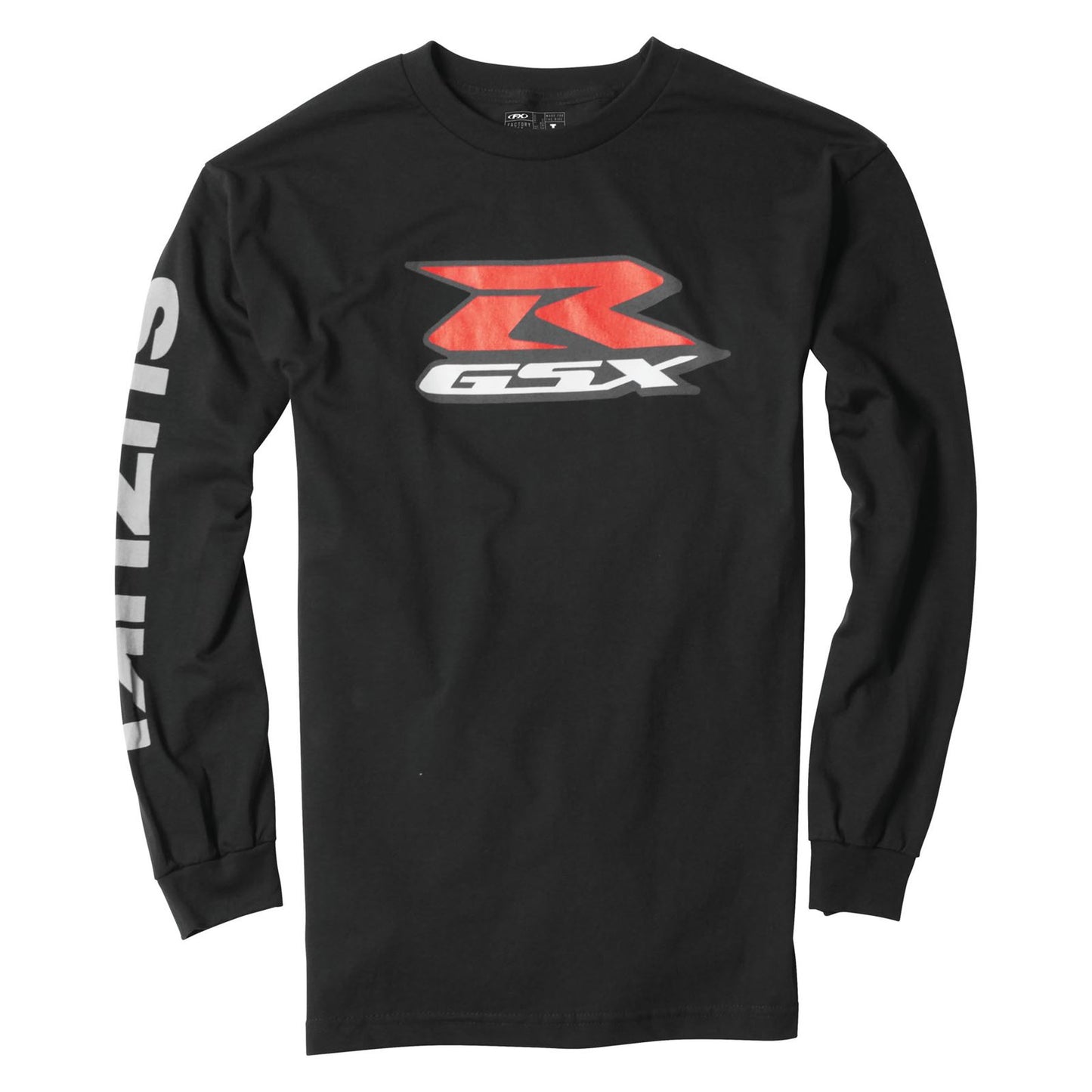 Factory Effex Suzuki GSXR  Long Sleeve Tee Shirt - Black - Large 17-87414_561998