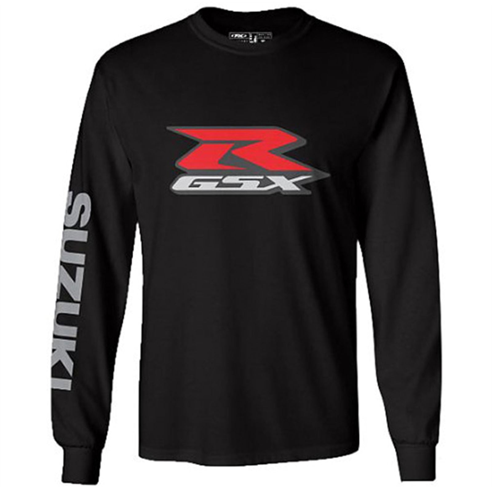 Factory Effex Suzuki GSXR  Long Sleeve Tee Shirt - Black - 2X-Large 17-87418_562000