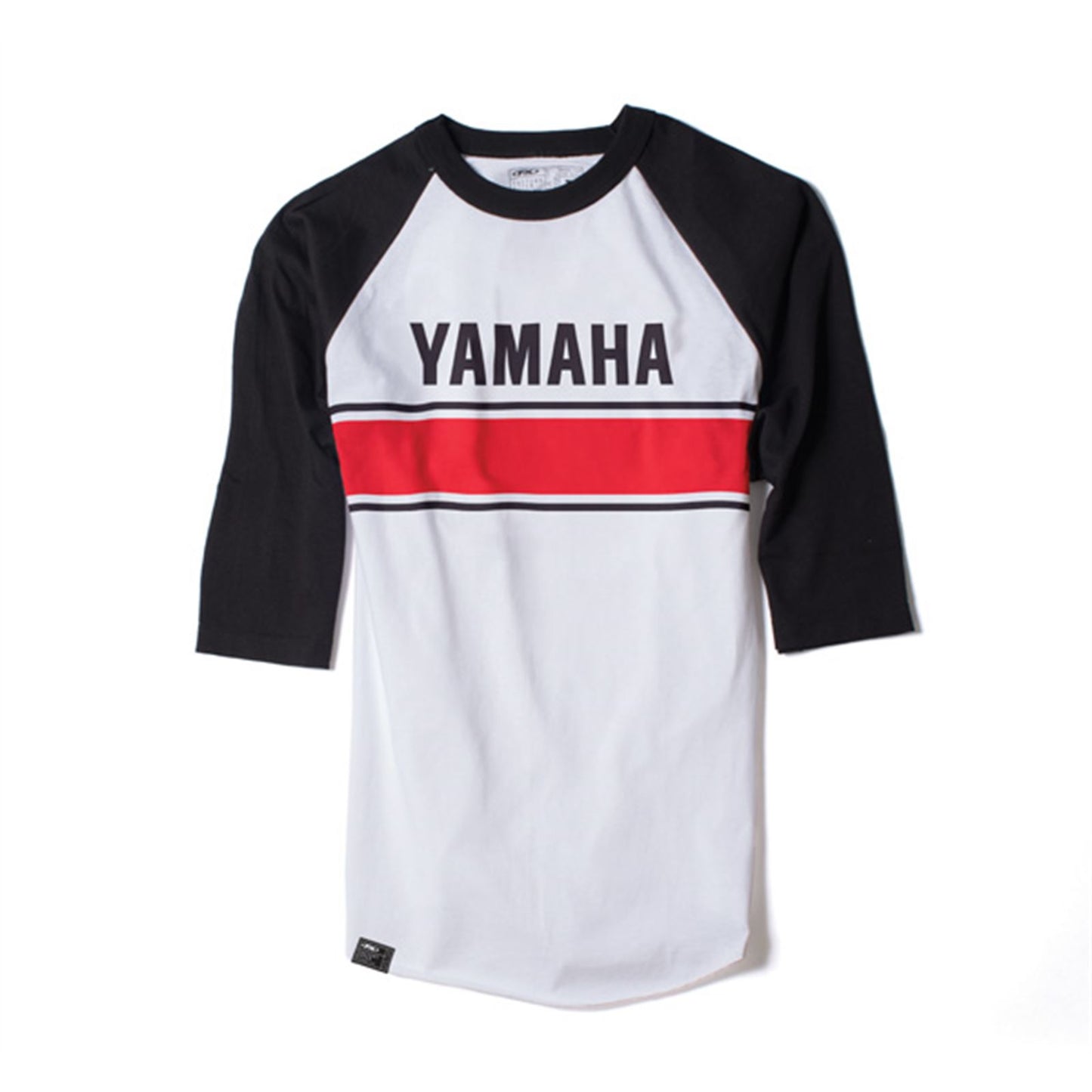 Factory Effex Yamaha Vintage Baseball Tee Shirt - White/Black - 2X-Large 17-87238_562019