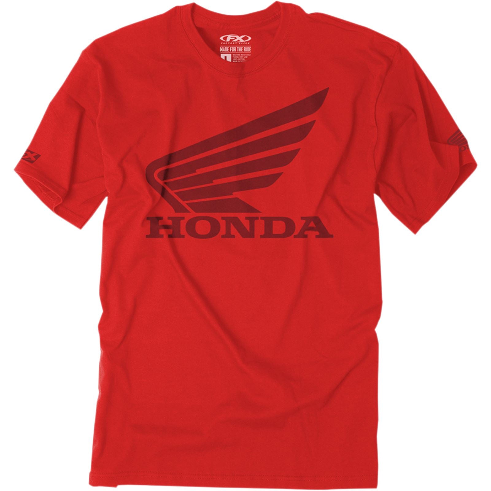 Factory Effex Honda Big T-Shirt - Red - Large 21-87314_385455