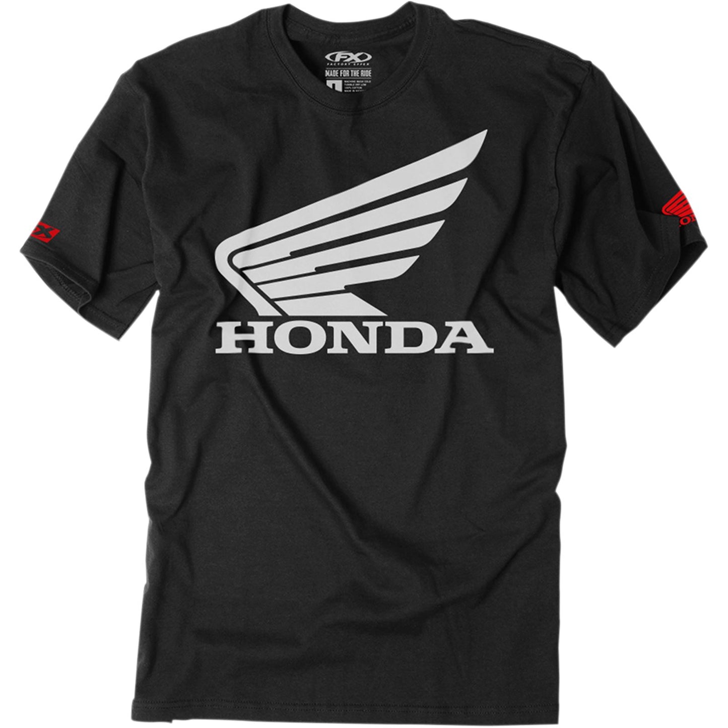 Factory Effex Honda Big Wing Youth T-Shirt - Black - Medium 21-83322_385679