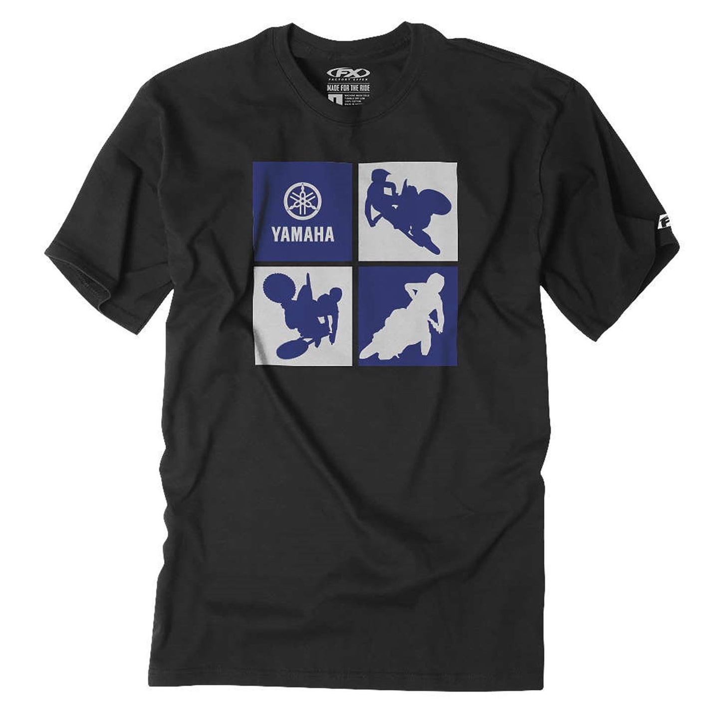 Factory Effex Youth Yamaha Silhouette Tee Shirt - Black - Small 21-83230_117162