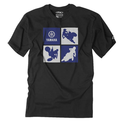 Factory Effex Youth Yamaha Silhouette Tee Shirt - Black - Small 21-83230_117162