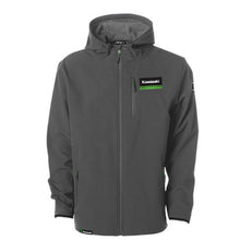 Factory Effex Kawasaki Track Jacket - Grey X-Large 22-85116_562118