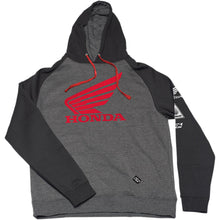 Factory Effex Honda Wing Pullover - Charcoal/Black - Large 22-88304_385888