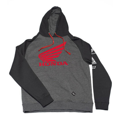 Factory Effex Honda Wing Pullover - Charcoal/Black - XL 22-88306_562142