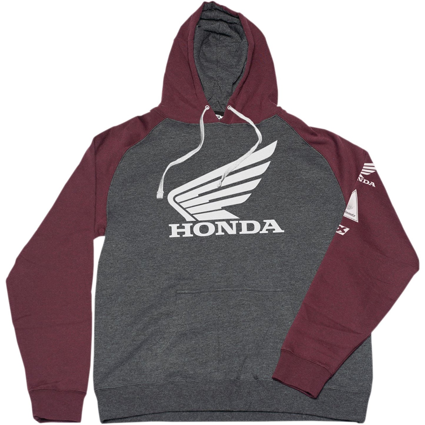 Factory Effex Honda Wing Pullover - Charcoal/Burgundy - 2XL 22-88318_385894