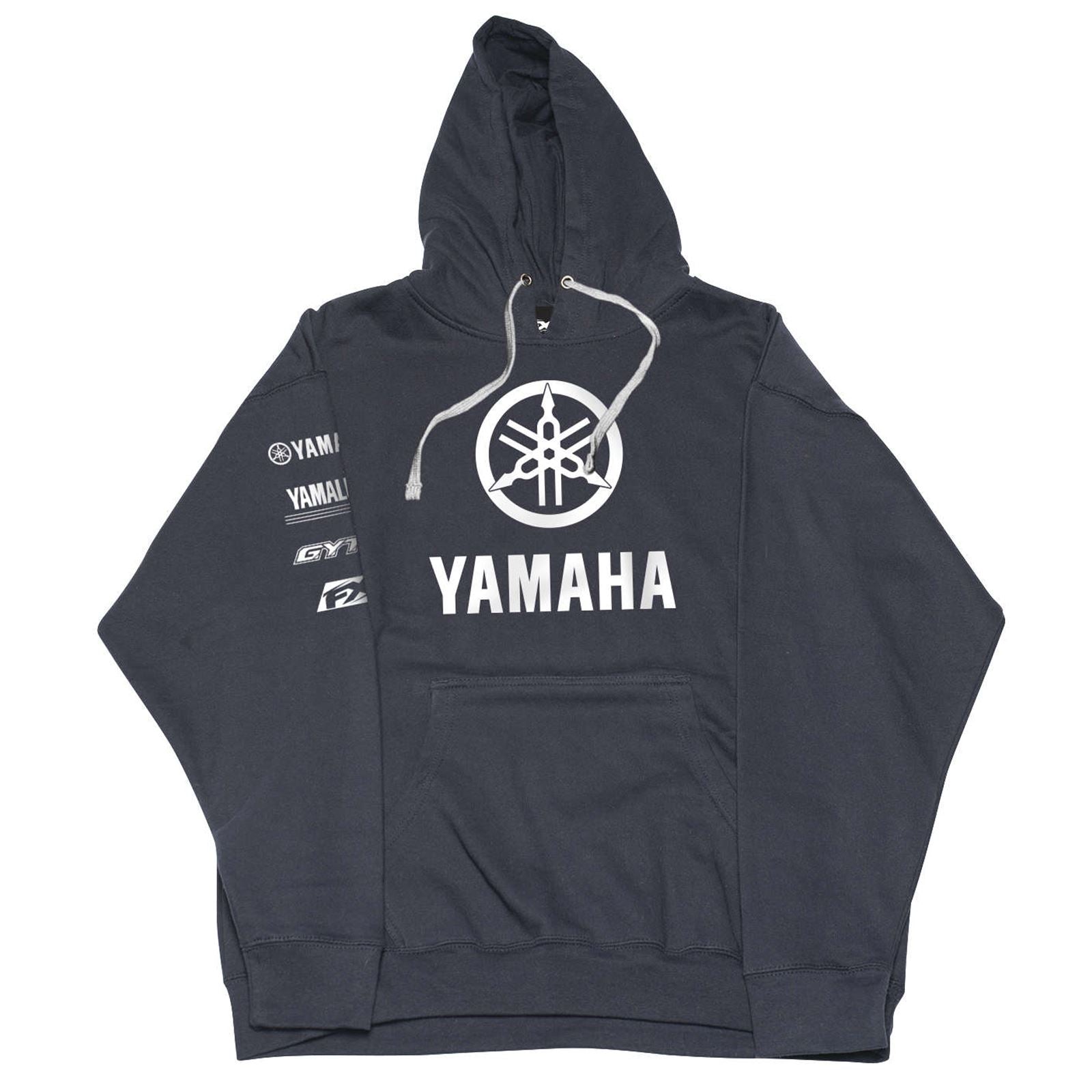 Factory Effex Yamaha Stack Hoodie - Navy -  Medium 22-88212_117193