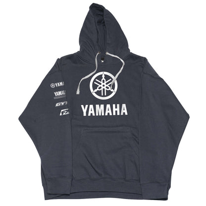 Factory Effex Yamaha Stack Hoodie - Navy -  Medium 22-88212_117193