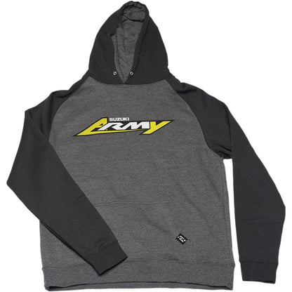 Factory Effex Youth Suzuki Army Hoodie - Black - Medium 22-88432_385992