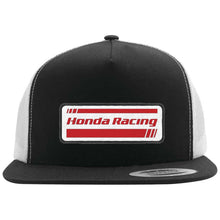 Honda Racing Snapback Hat - Black/White Mesh_117207