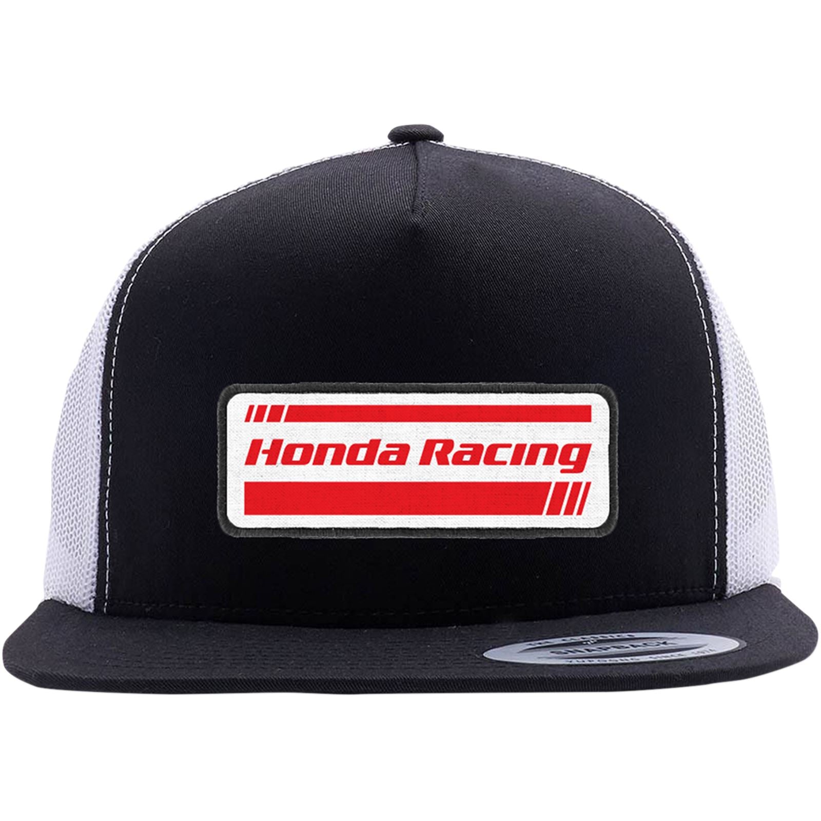 Factory Effex Honda Racing Snapback Hat - Black/White Mesh 22-86304_385192