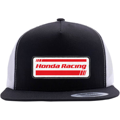 Factory Effex Honda Racing Snapback Hat - Black/White Mesh 22-86304_385192