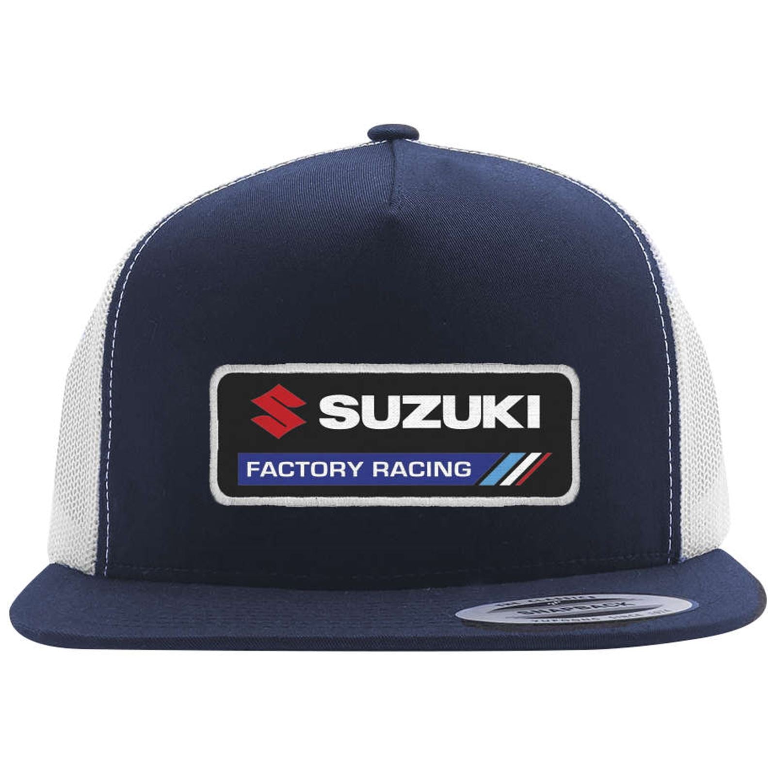 Factory Effex Suzuki Factory Hat - Navy/White 22-86404_117219