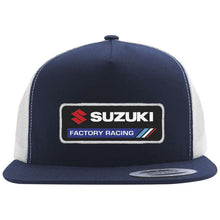 Factory Effex Suzuki Factory Hat - Navy/White 22-86404_117219
