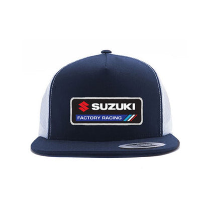 Factory Effex Suzuki Factory Hat - Navy/White 22-86404_562217