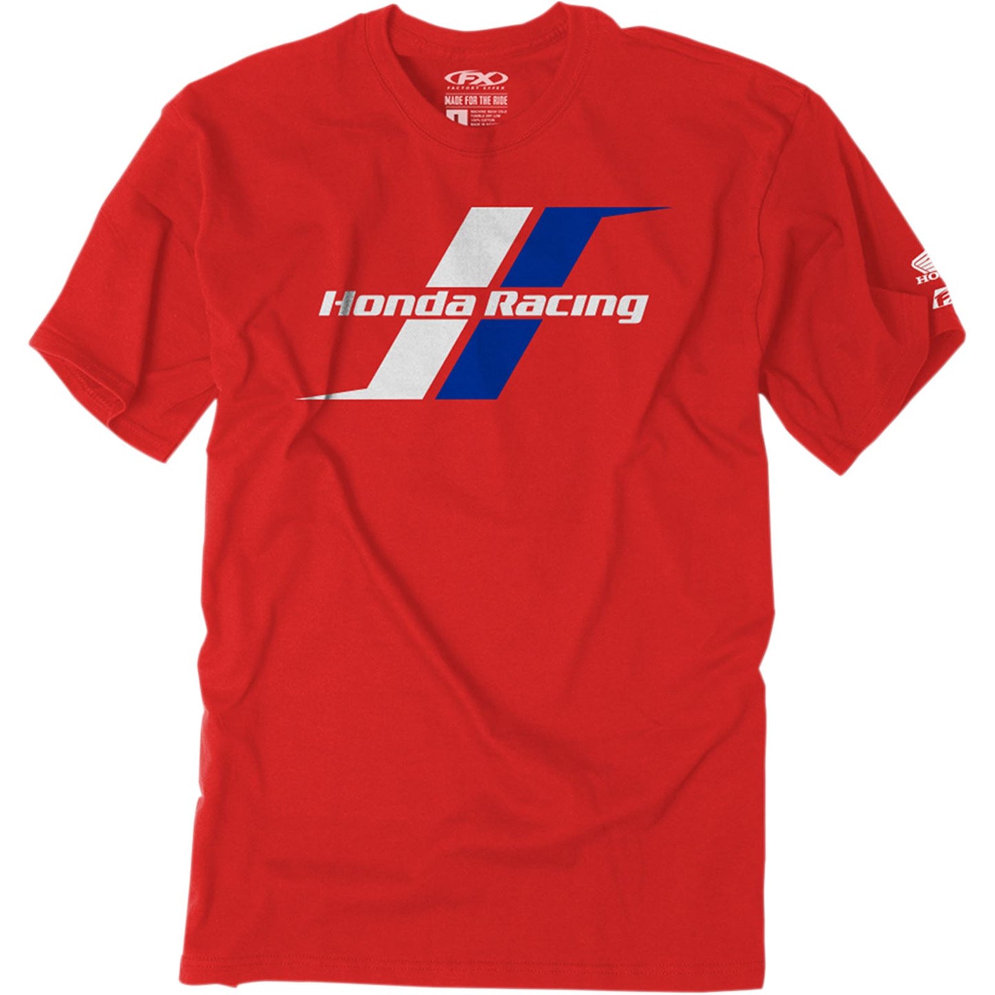 Factory Effex Honda Stripes T-Shirt - Red - 2XL 22-87308_385473